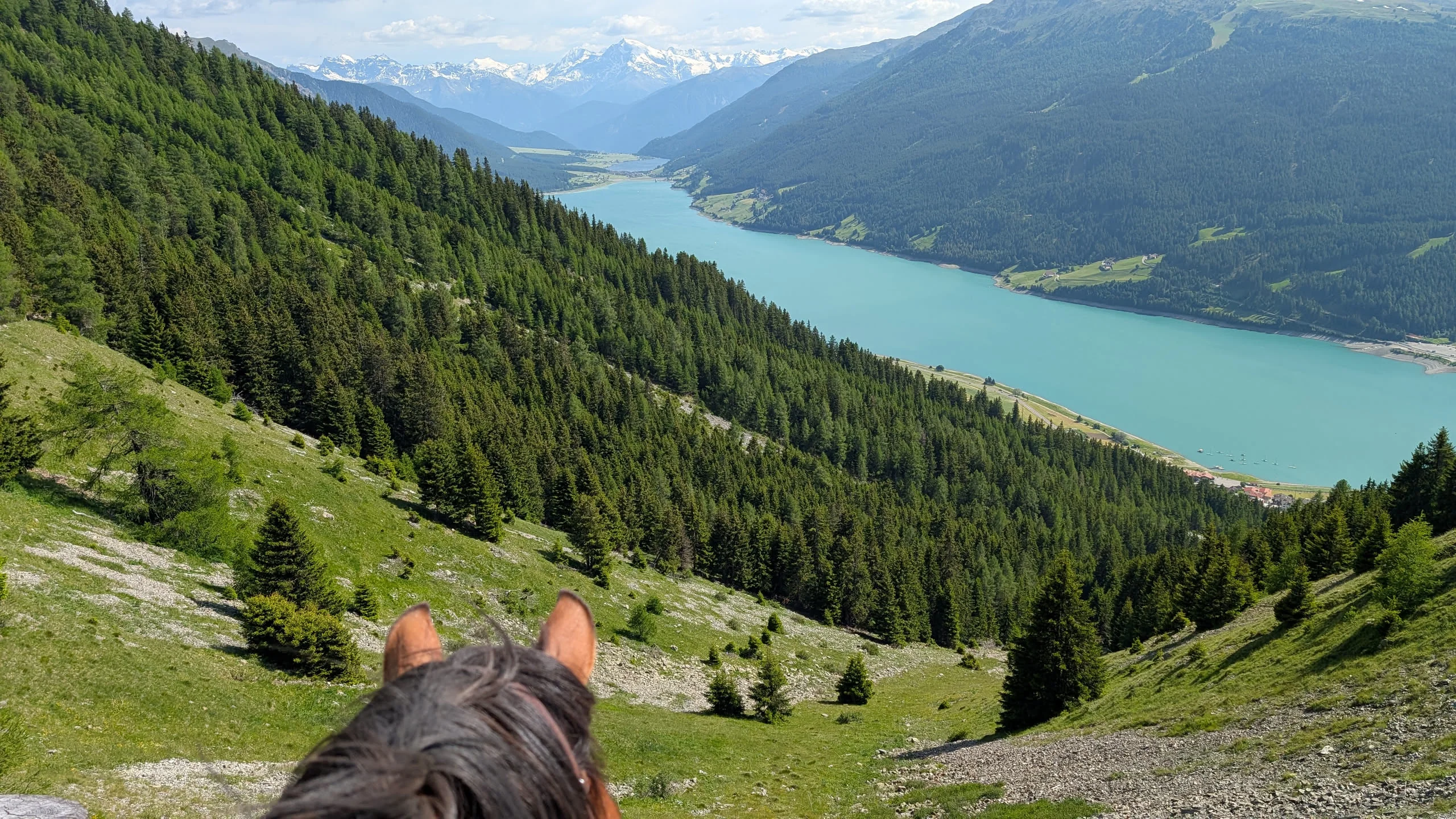 3-Länderritt Engadin – Tag 2: Über die Stieralm zum Reschensee