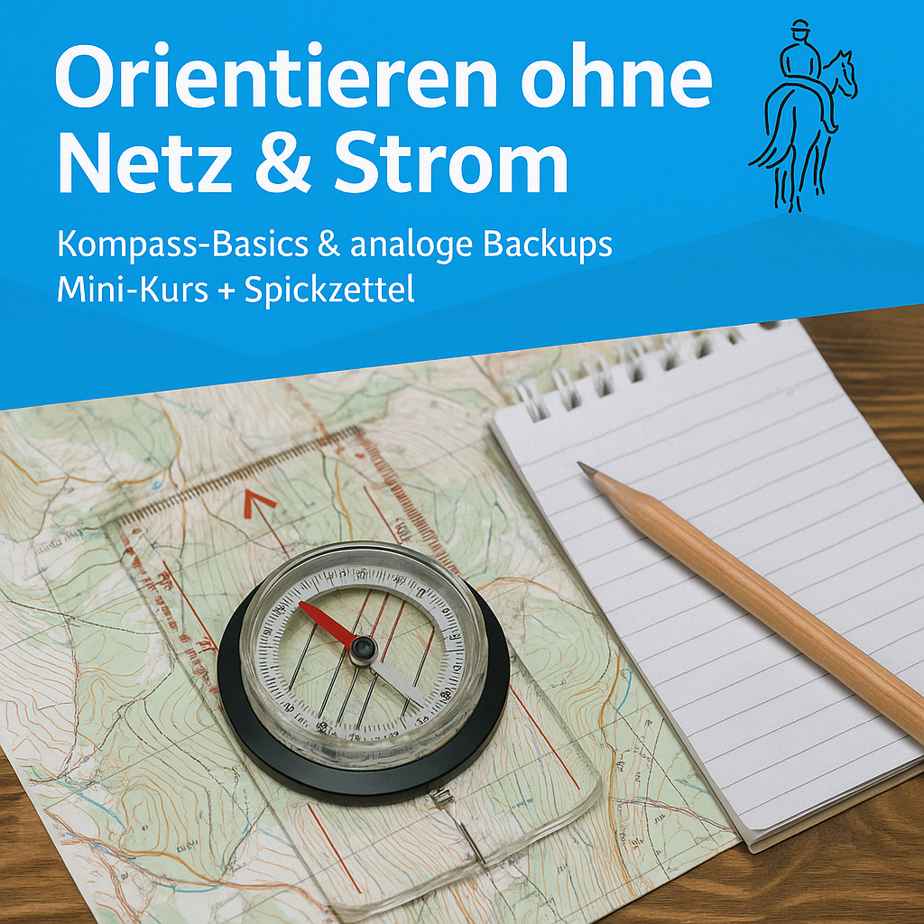 Orientieren ohne Netz & Strom