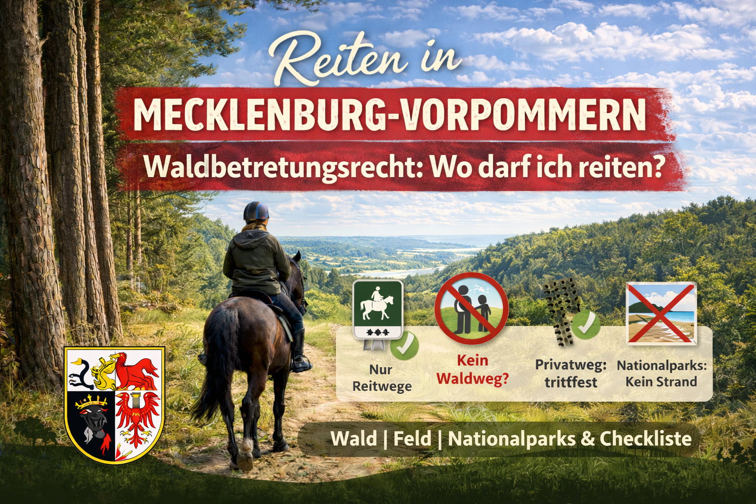 Waldbetretungsrecht in Mecklenburg-Vorpommern