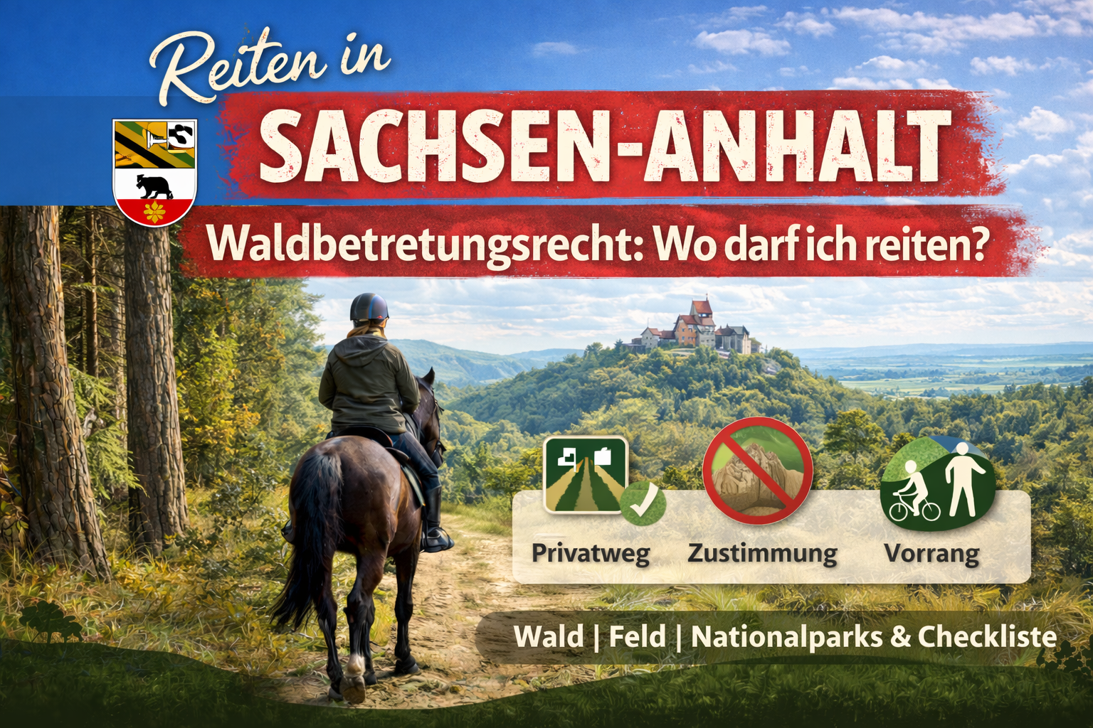 Waldbetretungsrecht in Sachsen-Anhalt