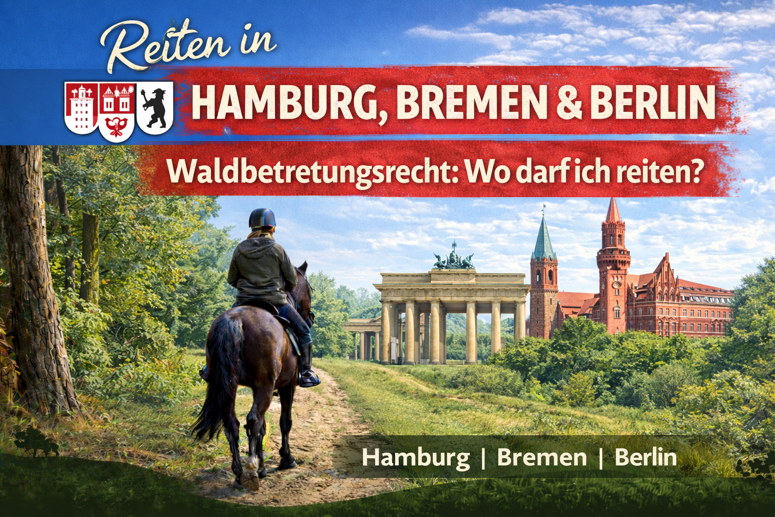 Waldbetretungsrecht in den Stadtstaaten: Hamburg, Bremen und Berlin