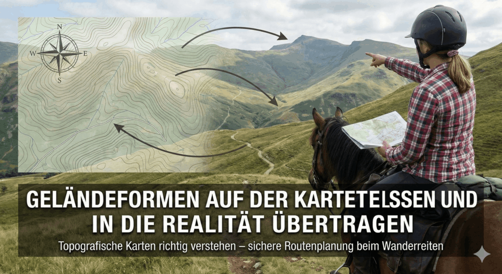 Geländeformen auf der Karte lesen und in die Realität übertragen