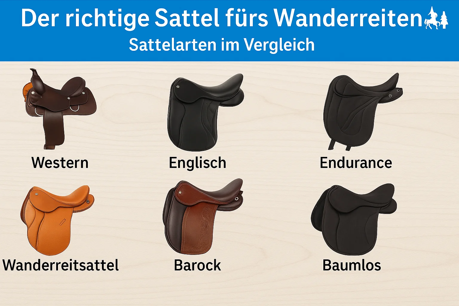 Der richtige Sattel fürs Wanderreiten