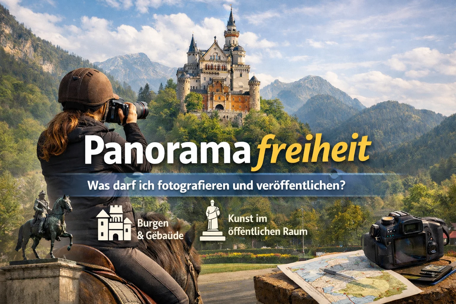 Das perfekte Foto vom Ausritt: Was die Panoramafreiheit erlaubt (und was nicht)