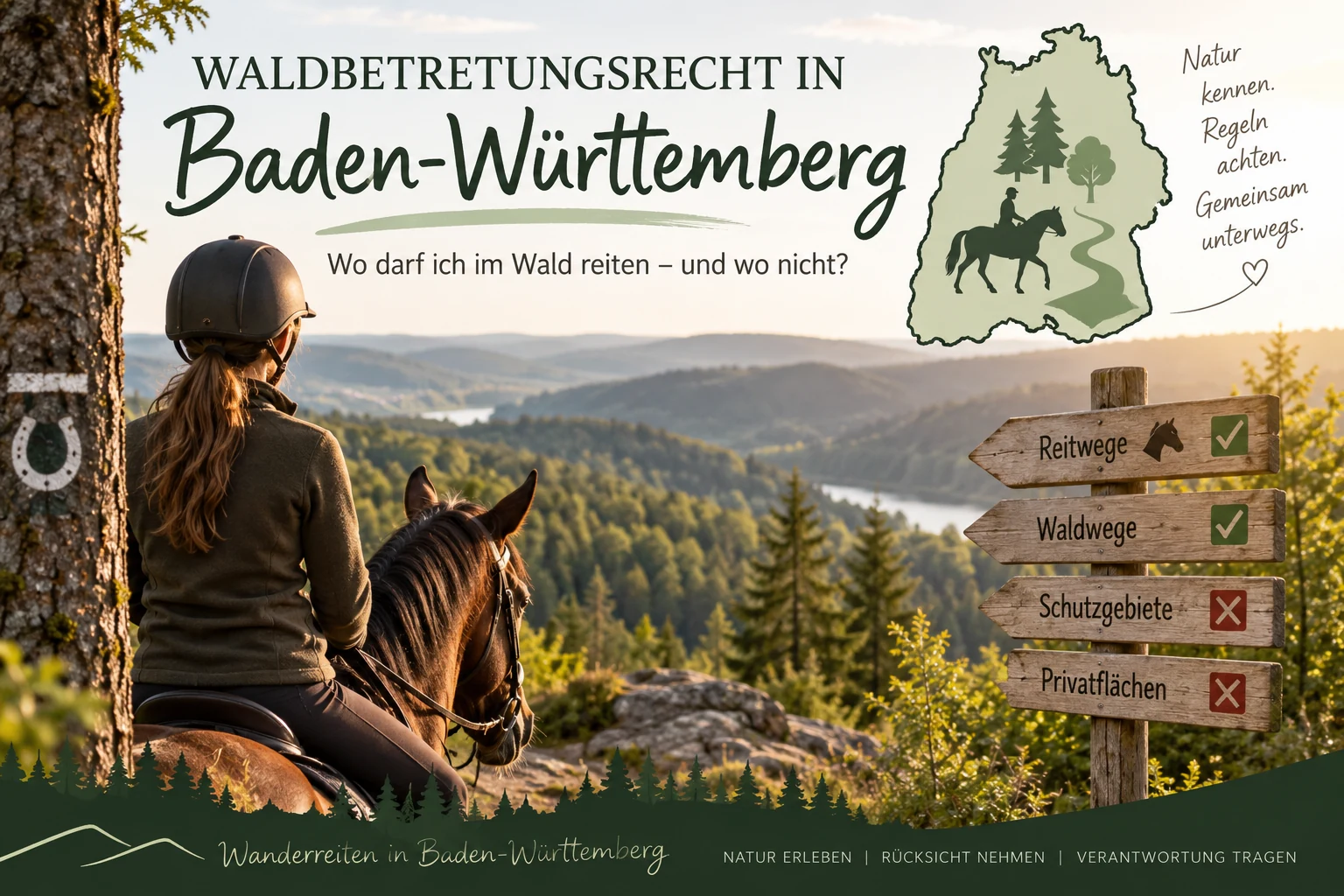 Waldbetretungsrecht in Baden-Württemberg