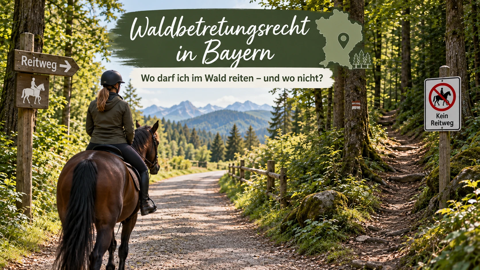 Waldbetretungsrecht in Bayern