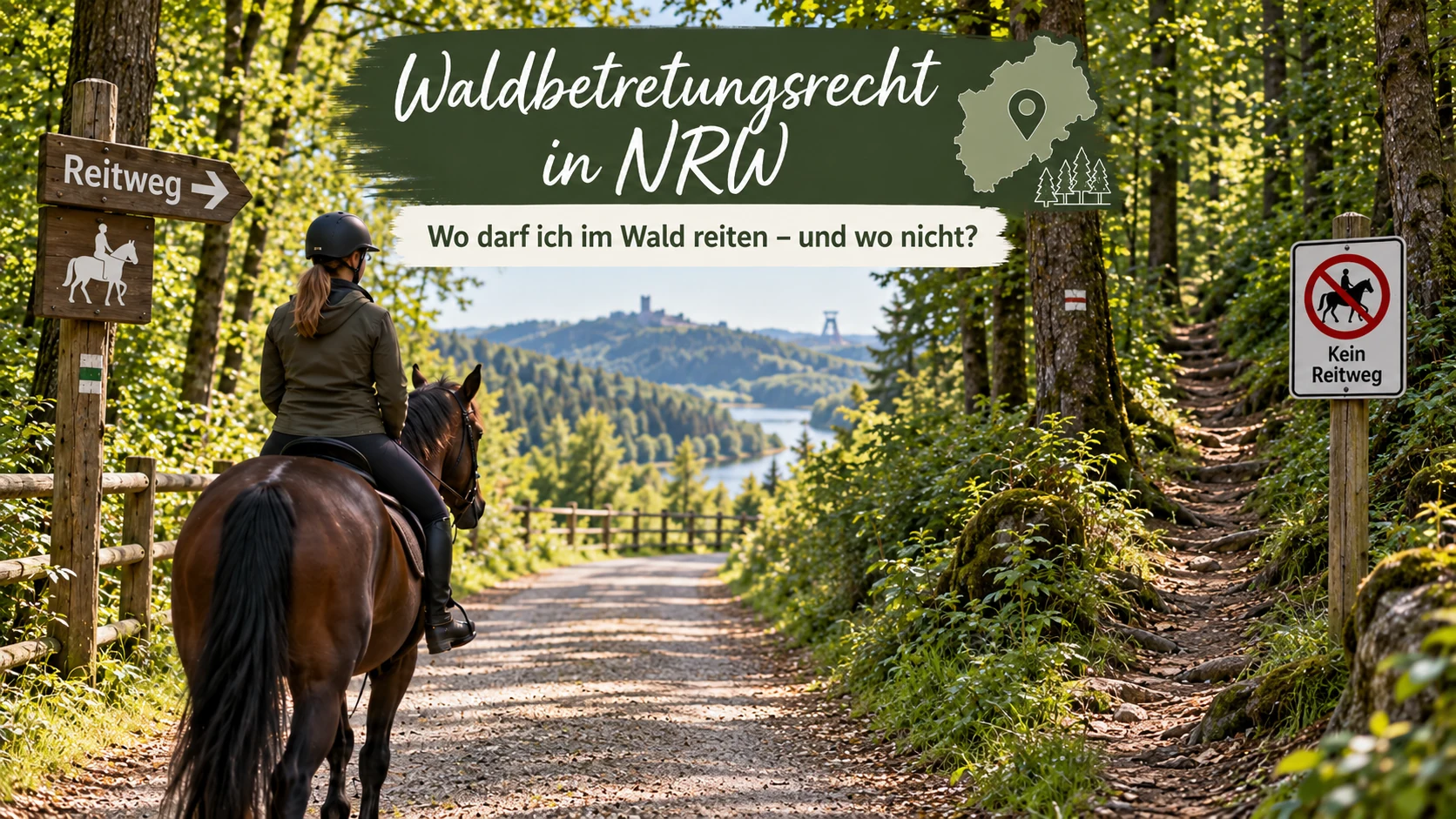 Waldbetretungsrecht in NRW