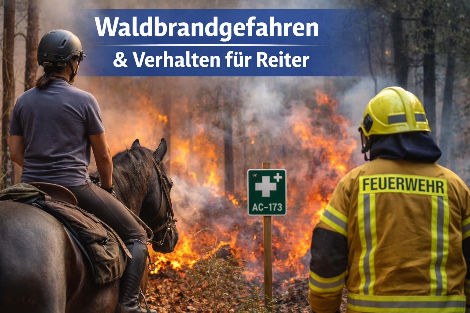 Verhalten im Wald bei Waldbrandgefahr