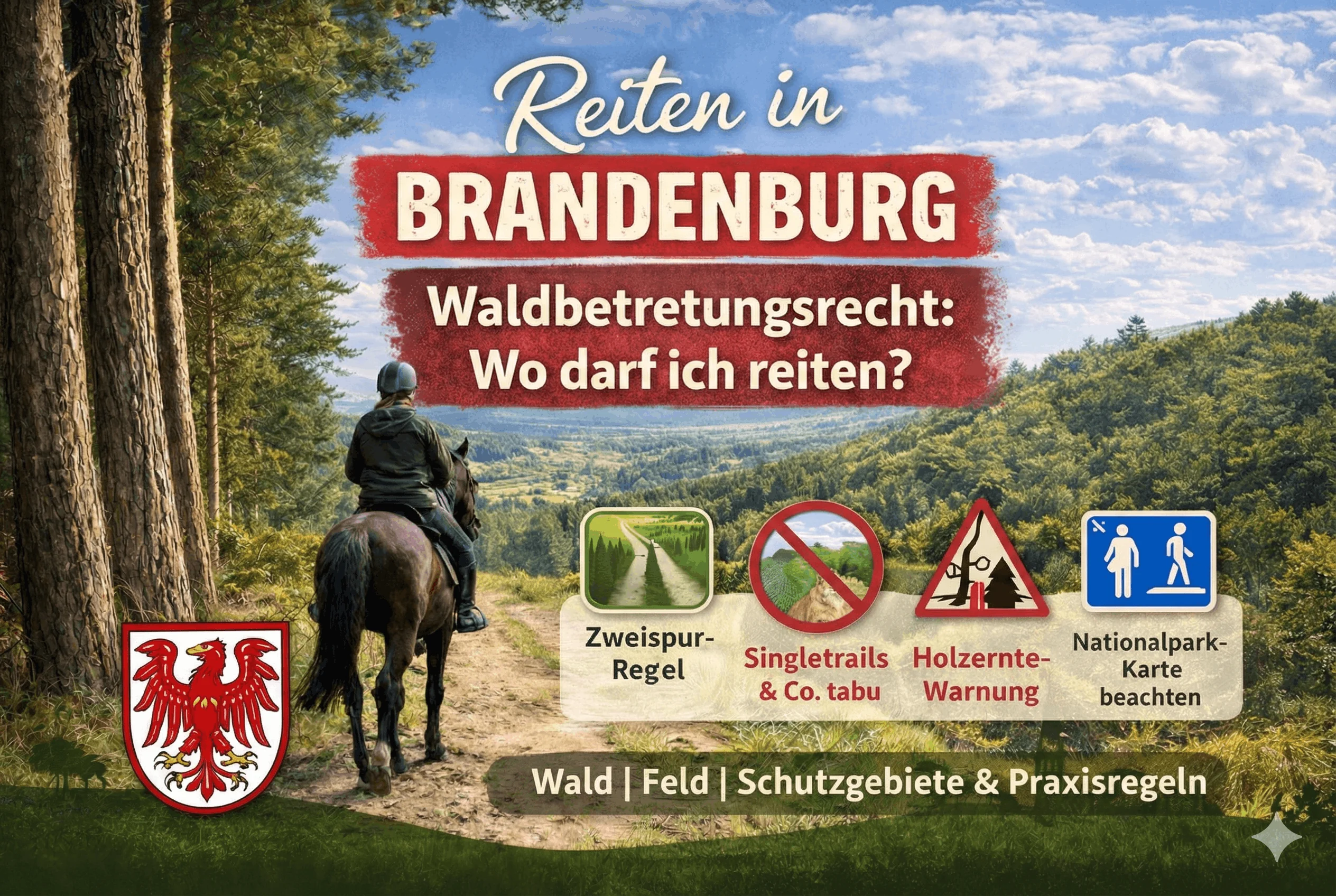 Waldbetretungsrecht in Brandenburg